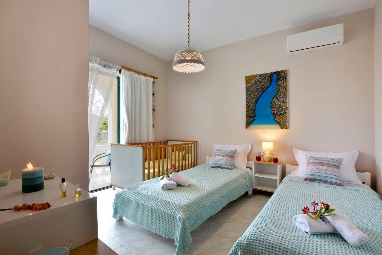 Ariadni Sidari Beach House Bagian luar foto