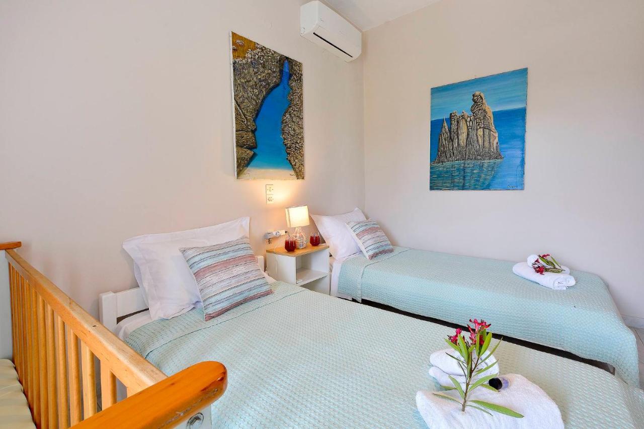 Ariadni Sidari Beach House Bagian luar foto